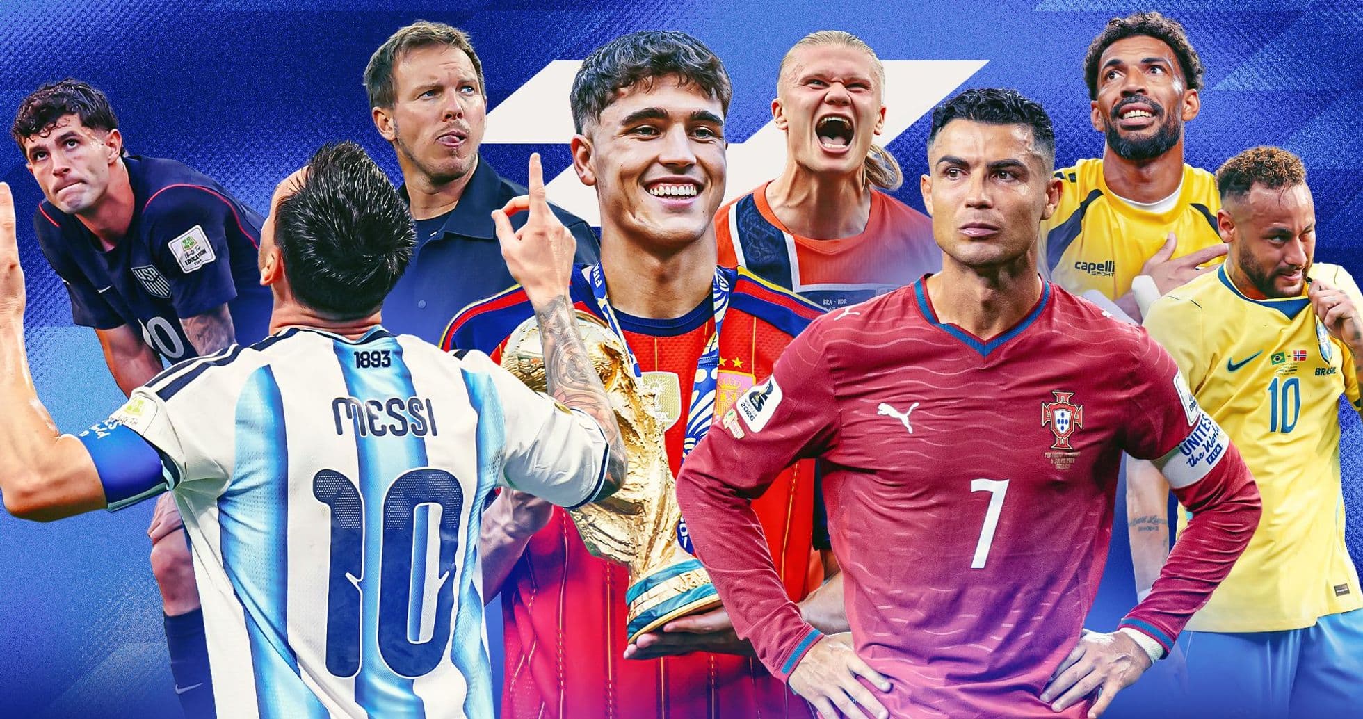 Les grands gagnants et perdants de la Coupe du Monde 2026 : Messi, Mbappé, Neymar, Ronaldo et bien d'autres