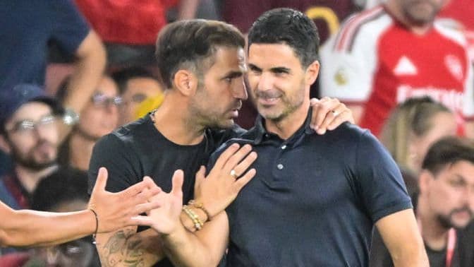 Cesc Fàbregas loue la patience d'Arsenal envers Mikel Arteta tandis que Como souhaite imiter la culture des Gunners
