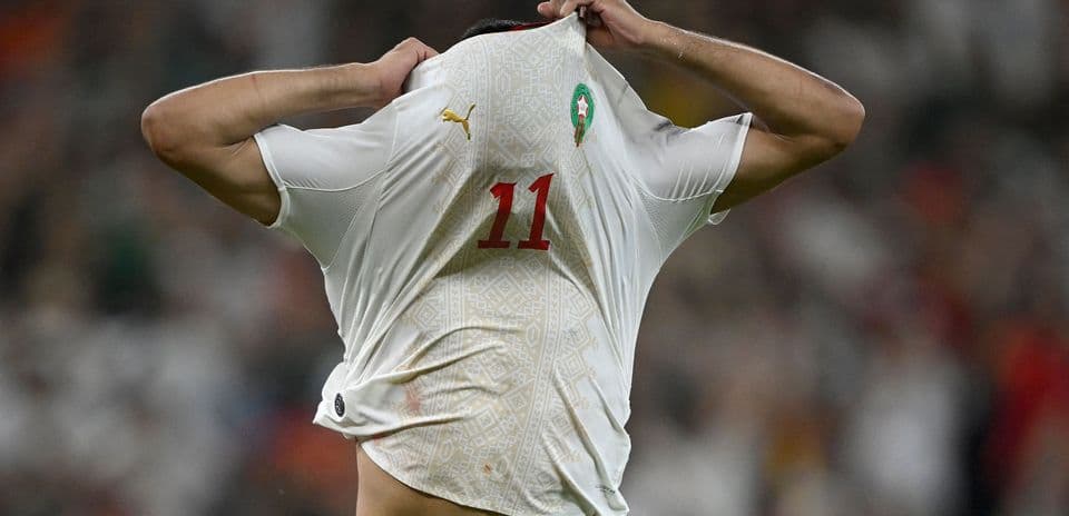 Morocco privé de son attaquant vedette pour le quart de finale face à la France