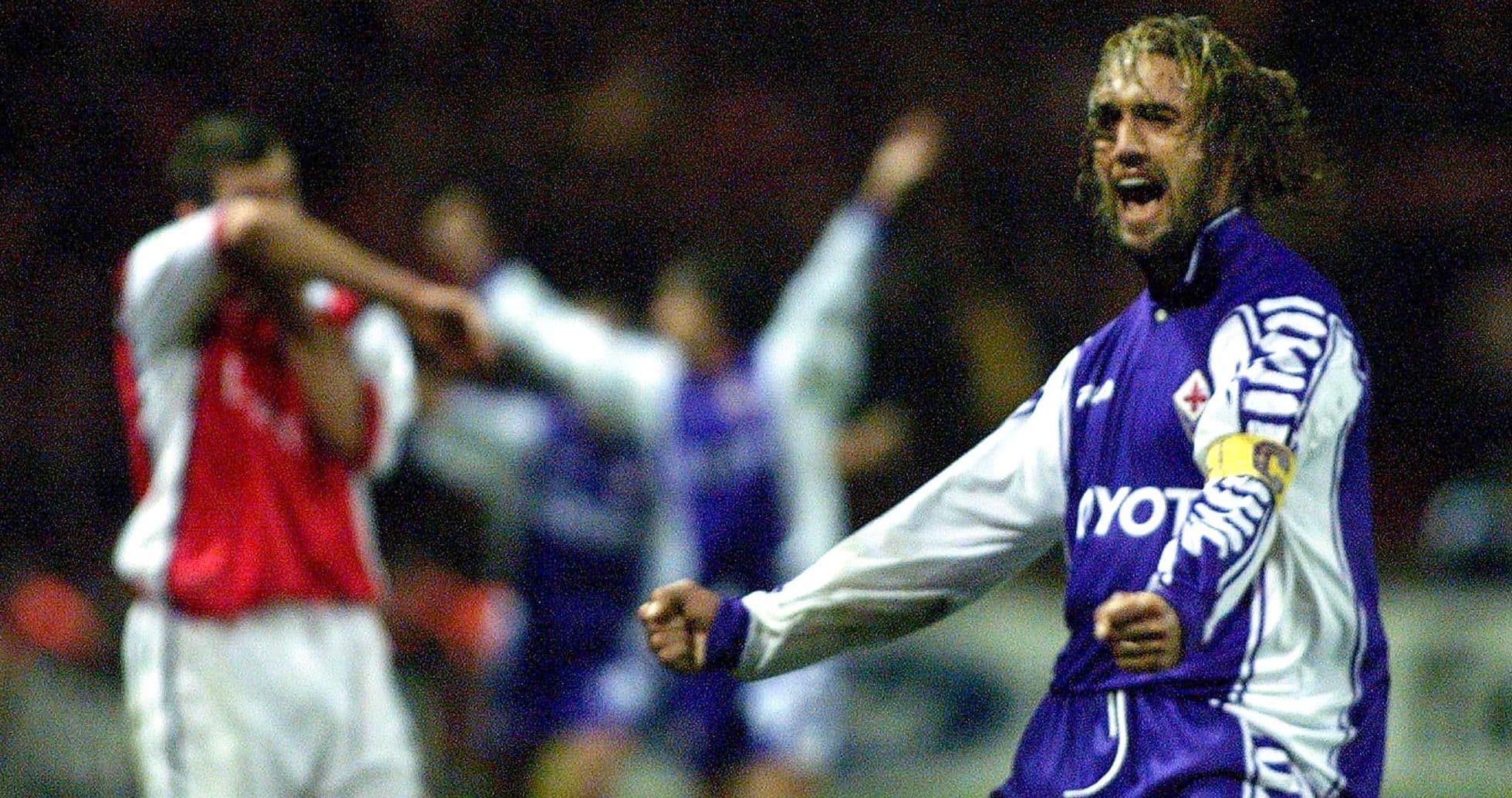 Gabriel Batistuta célèbre le centenaire de la Fiorentina avec un doublé mémorable
