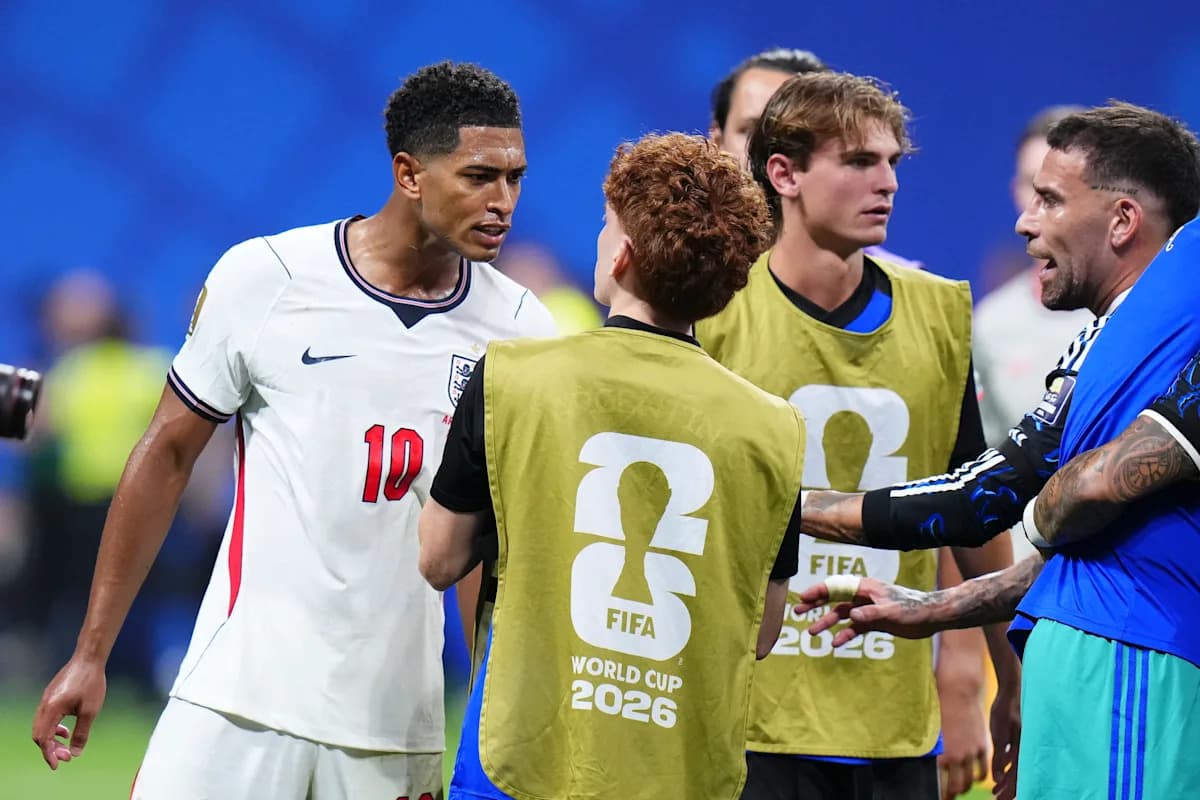 Jude Bellingham provoque les joueurs argentins après la défaite en demi-finale de la Coupe du Monde