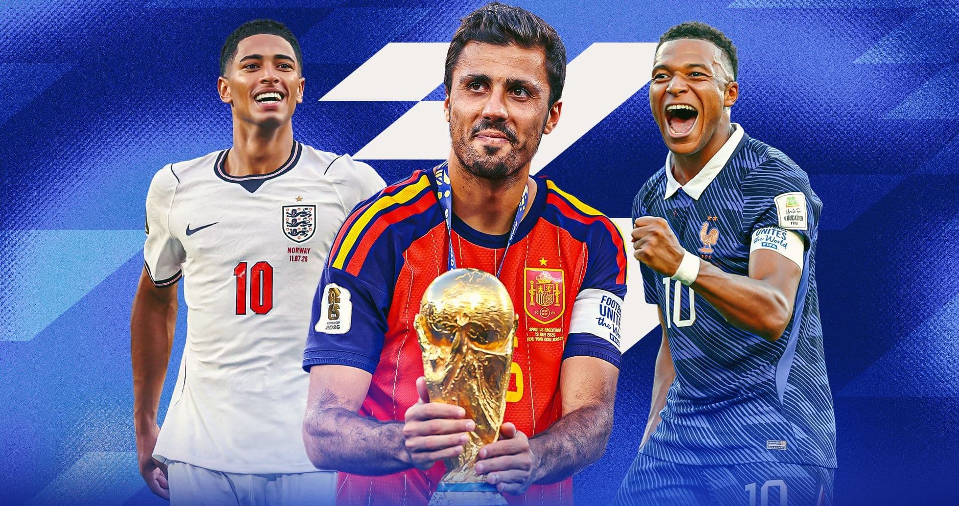 Mbappé, Rodri et l'équipe type de la Coupe du Monde 2026 selon GOAL