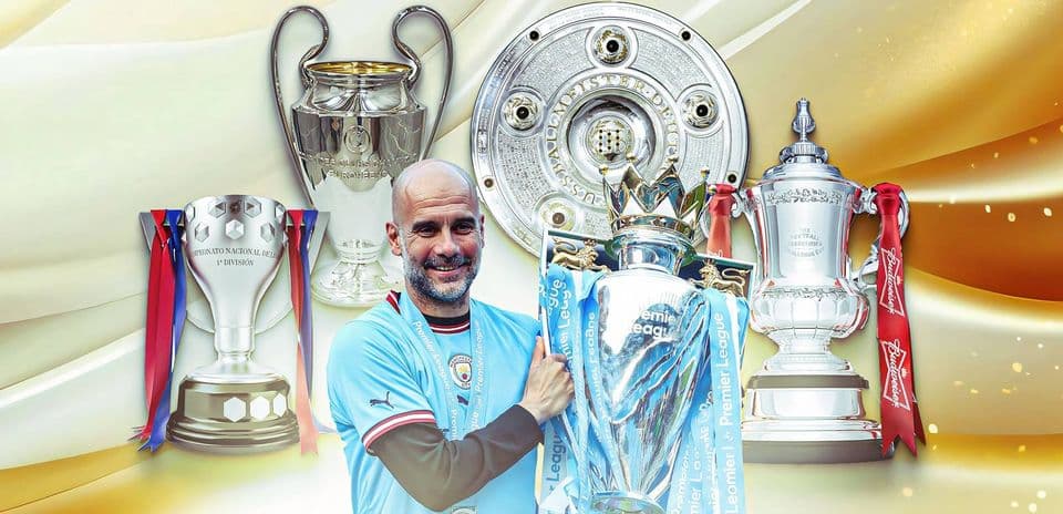 Tous les trophées remportés par Pep Guardiola