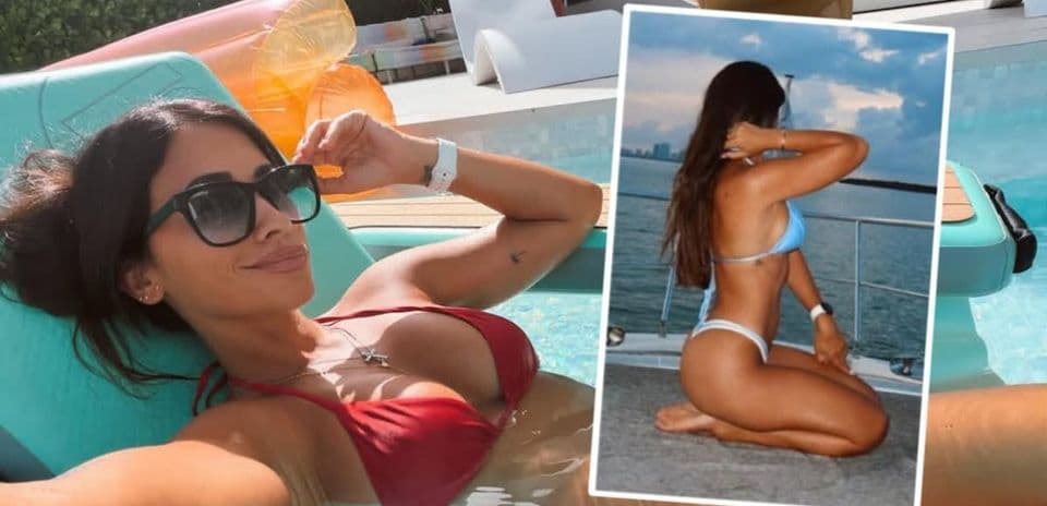 Antonela Roccuzzo Éblouit en Bikini lors d'une Croisière de Luxe