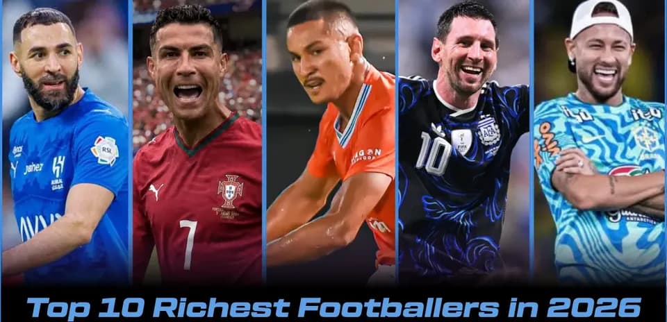 Les 10 Footballeurs Actifs les Plus Riches au Monde en 2026