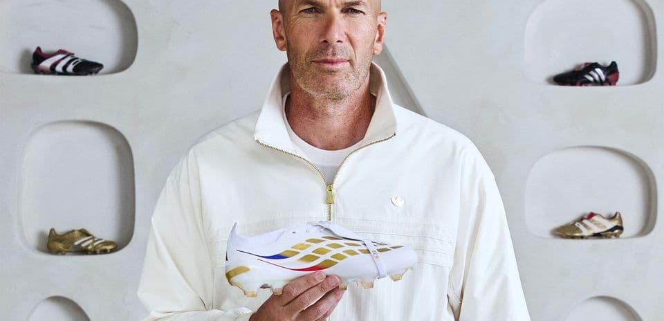 Zinedine Zidane et adidas dévoilent des crampons Predator édition limitée