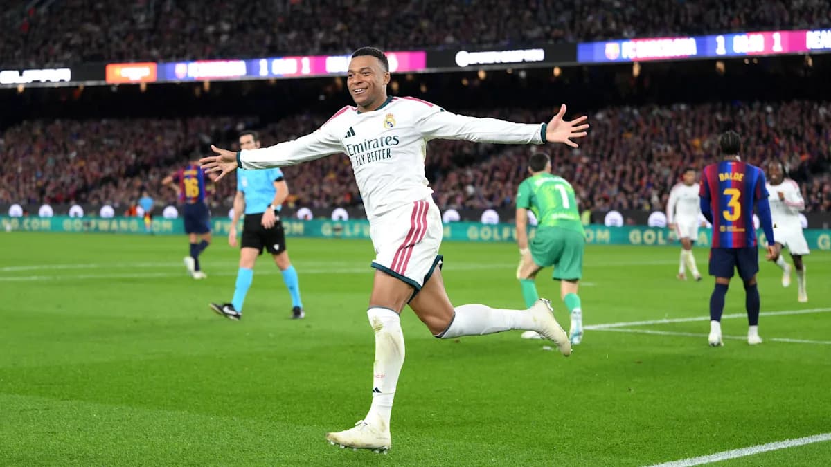 Real Madrid s'impose tardivement face au FC Barcelone dans un Clásico palpitant