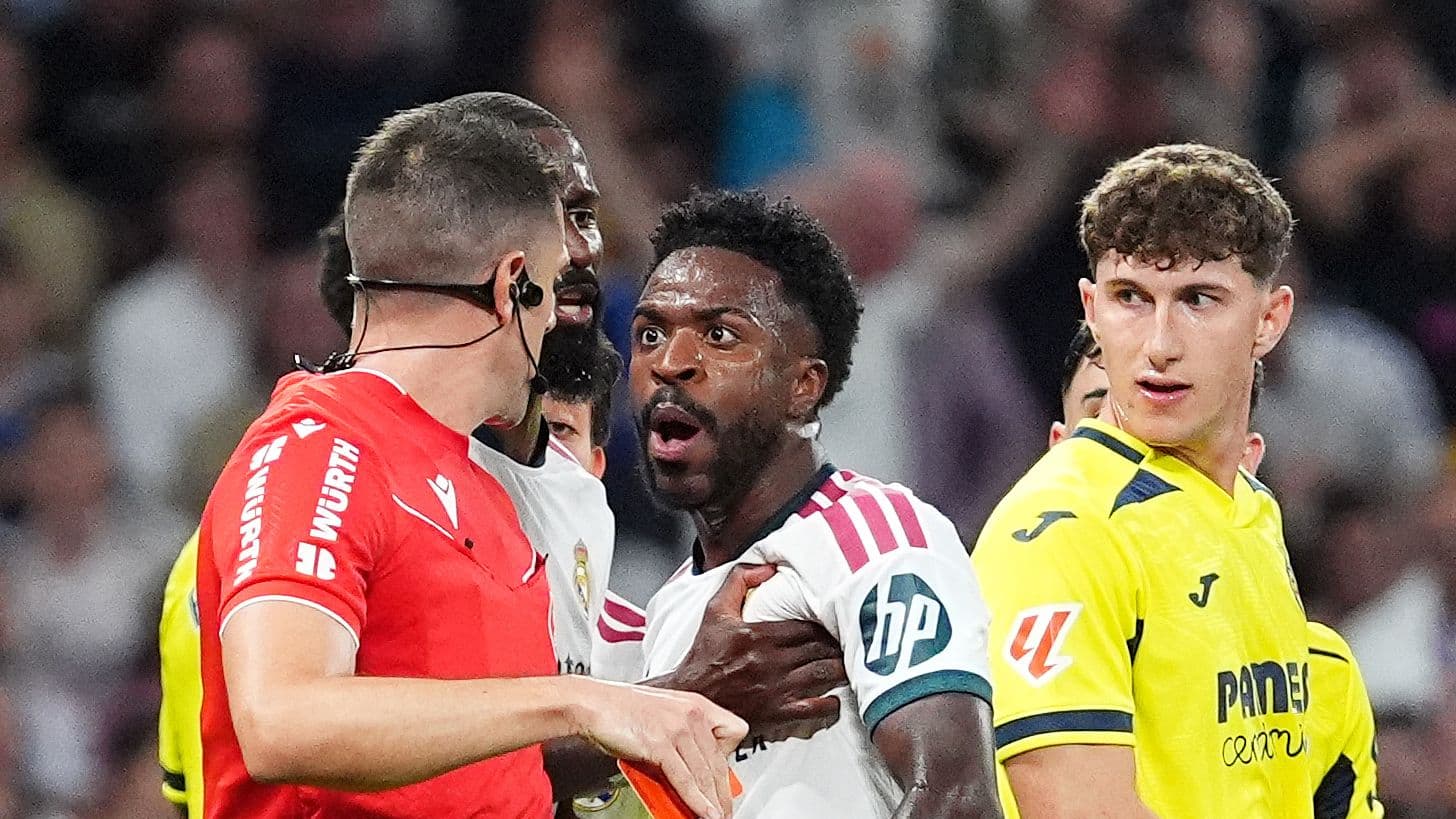Vinicius Jr présente des excuses après un carton rouge surprenant contre Villarreal