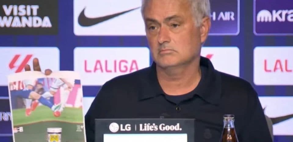 Jose Mourinho critique vivement l'arbitrage après la défaite du Real Madrid face à l'Atlético
