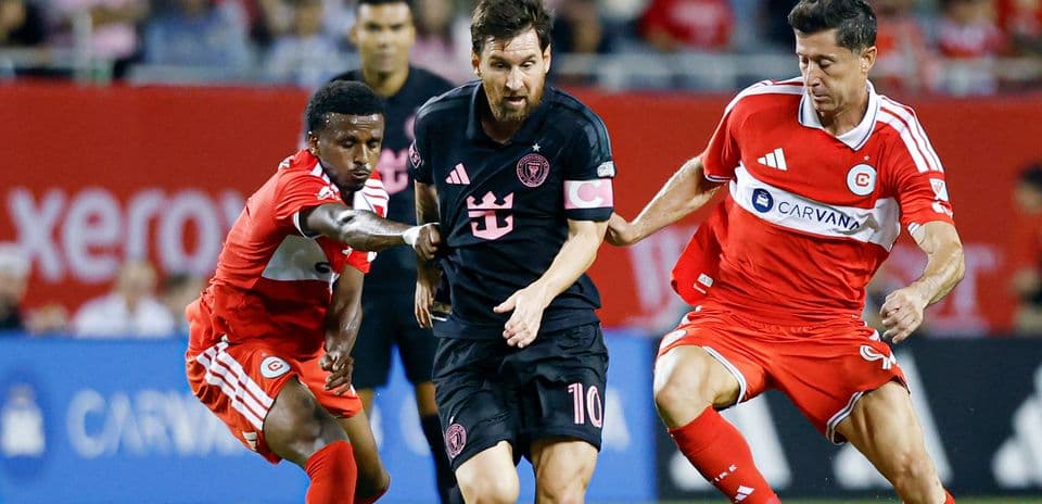 Messi et Lewandowski se répondent dans un match mémorable entre Inter Miami et Chicago Fire