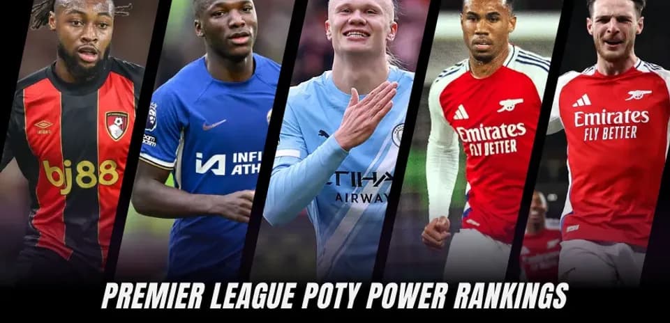 Classement des Favoris au Trophée du Meilleur Joueur de Premier League en 2026
