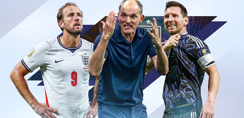 L’Angleterre s’effondre face à l’Argentine : Messi et Scaloni triomphent, Tuchel critiqué