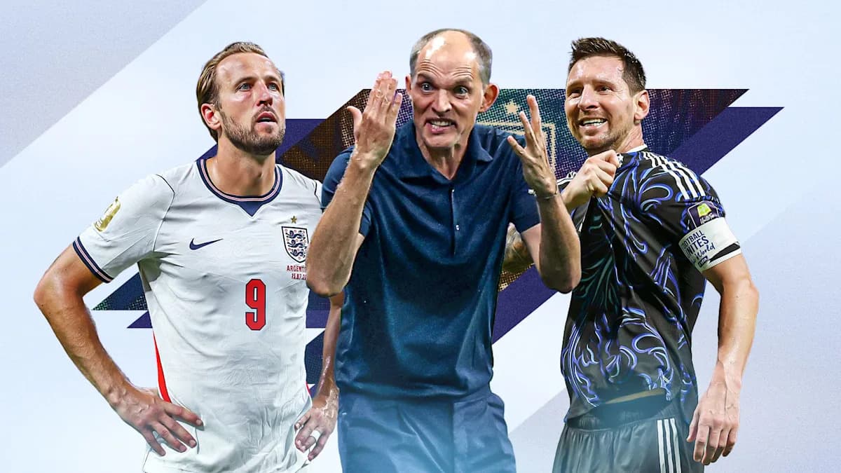 L’Angleterre s’effondre face à l’Argentine : Messi et Scaloni triomphent, Tuchel critiqué
