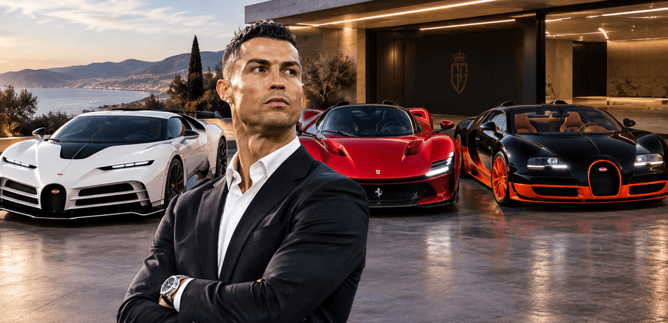 Cristiano Ronaldo : Top 5 des voitures les plus chères de la collection inestimable du Portugais