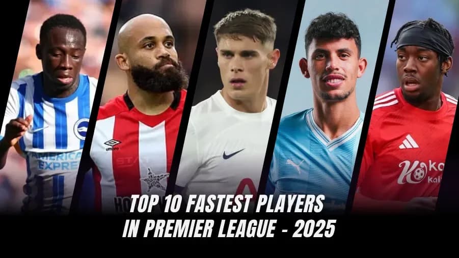 Les 10 Joueurs les Plus Rapides de la Premier League en 2026