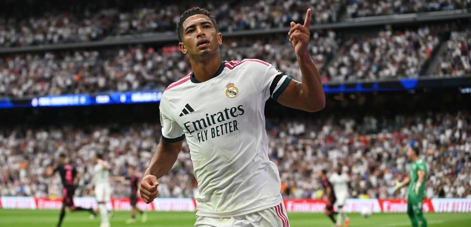Bellingham et Mbappé brillent lors de la victoire parfaite du Real Madrid contre Malaga