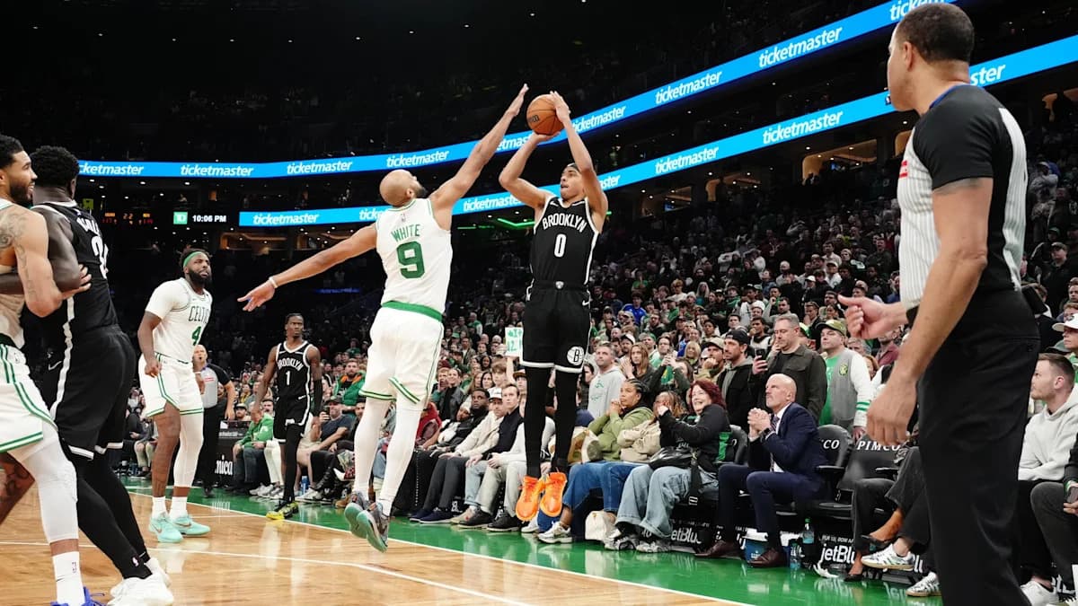 Les Nets laissent filer leur première victoire face aux Celtics en prolongation, défaite 125-124