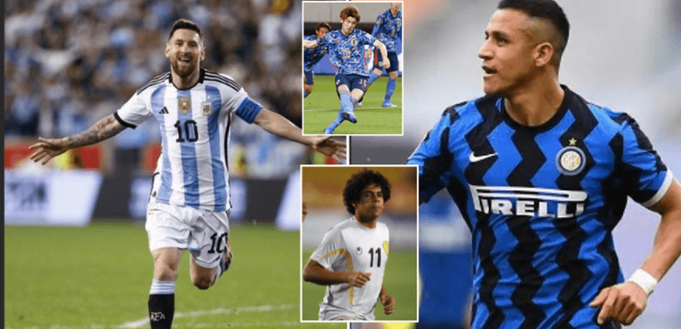 Lionel Messi, Alexis Sanchez et les 10 footballeurs les plus petits du monde