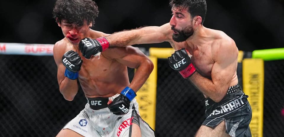 Farid Basharat, Top 10 des poids coq, libéré par l'UFC