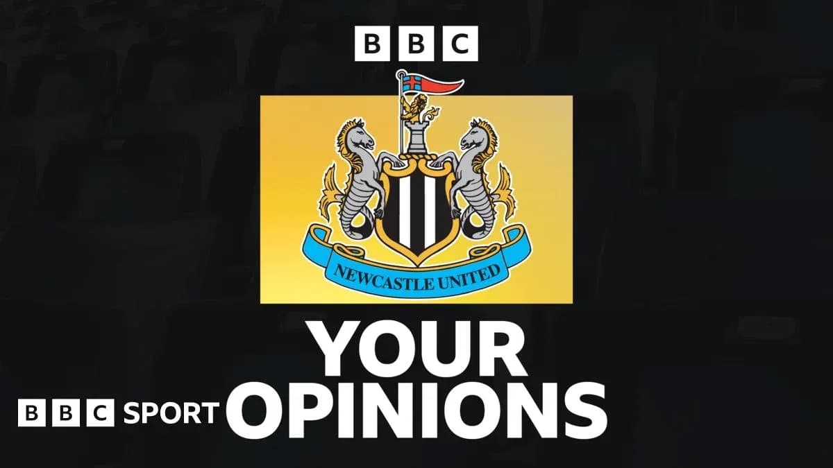 Logo de Newcastle United sur fond jaune Logo de Newcastle United sur fond jaune