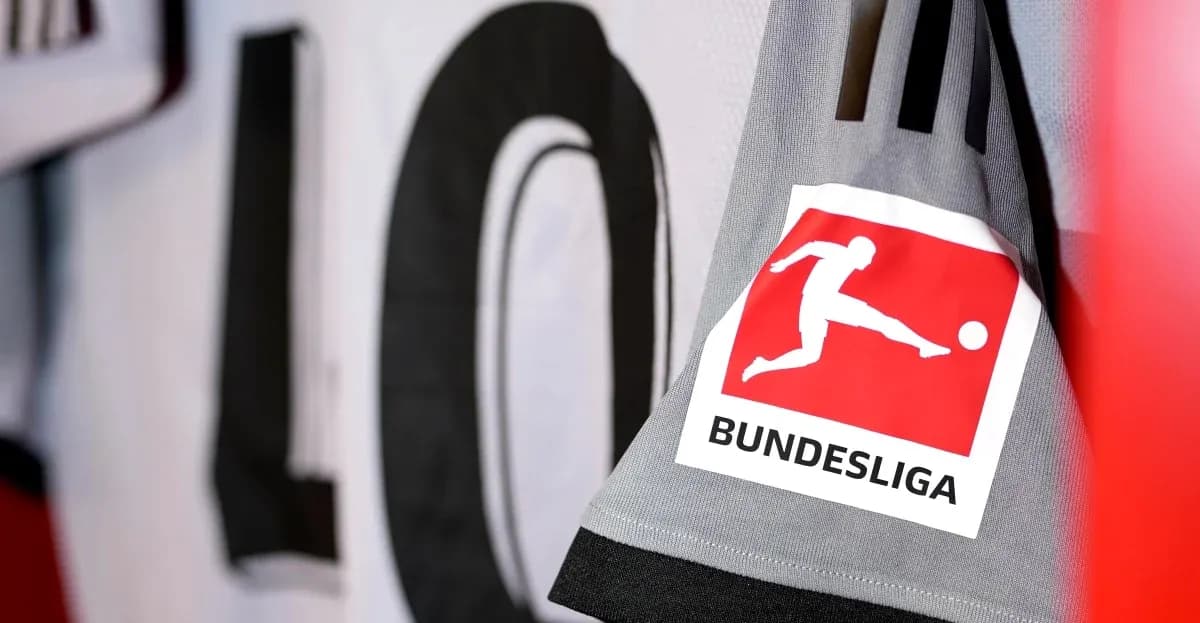 Logo de la Bundesliga sur un maillot de football Logo de la Bundesliga sur un maillot de football