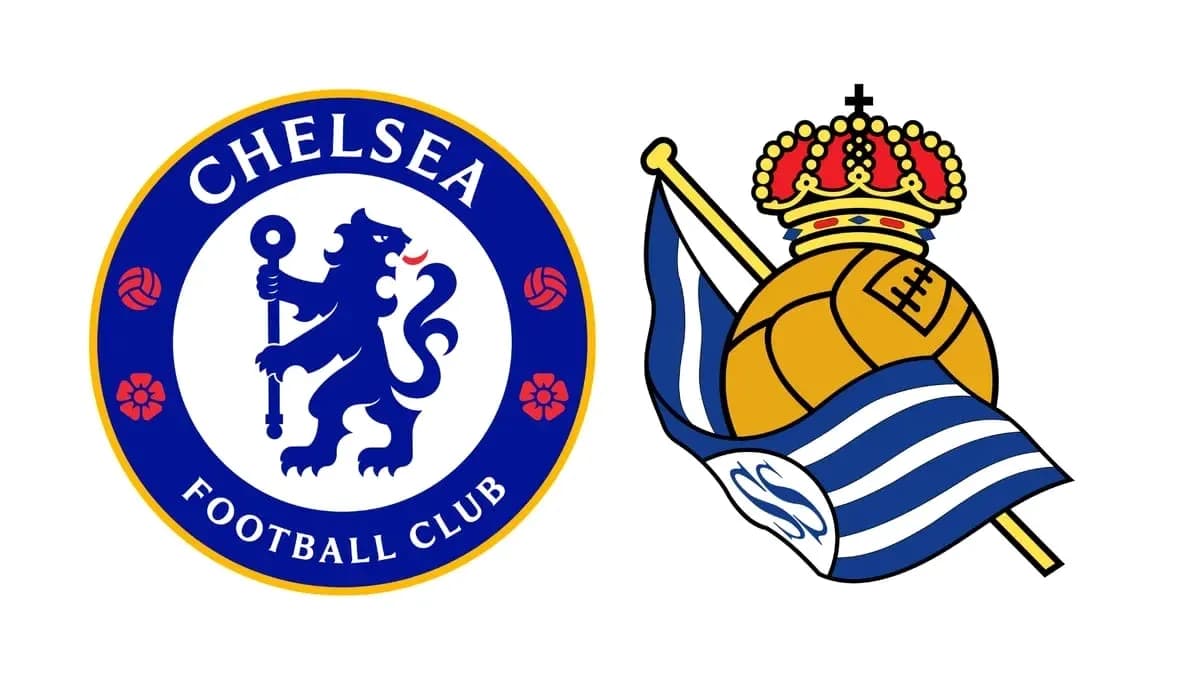 Logos de Chelsea FC et Real Sociedad Logos de Chelsea FC et Real Sociedad