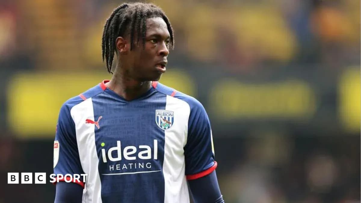 Joueur de West Bromwich Albion sur le terrain Joueur de West Bromwich Albion sur le terrain