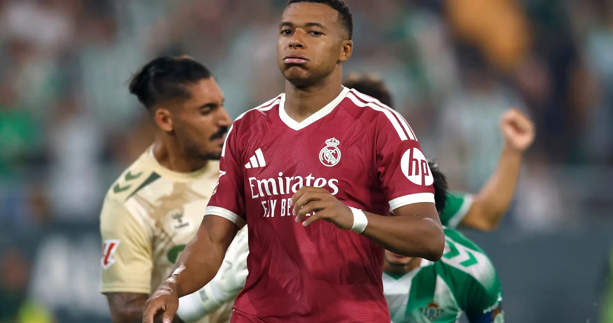 Joueur du Real Madrid pendant le match Joueur du Real Madrid pendant le match