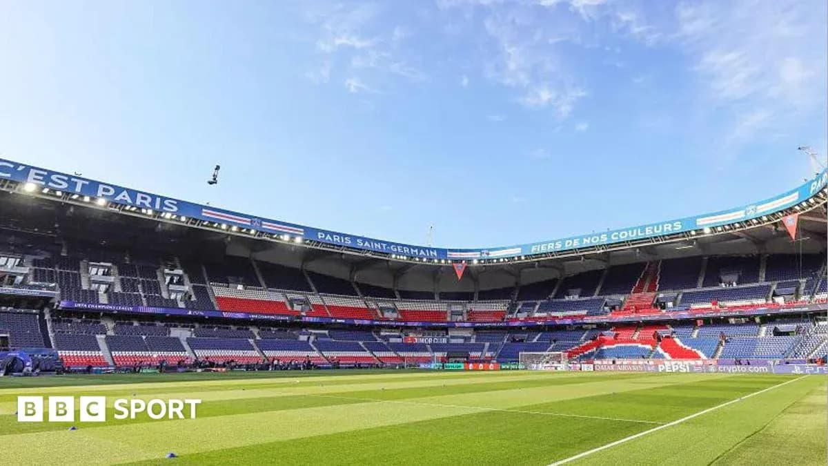 Stade du Parc des Princes avant le match Stade du Parc des Princes avant le match