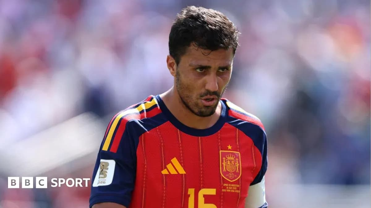 Joueur de l'équipe d'Espagne sur le terrain Joueur de l'équipe d'Espagne sur le terrain