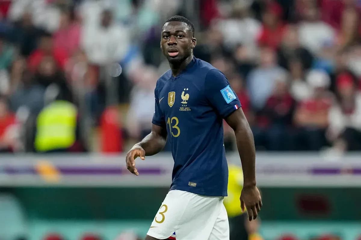 Joueur de l'équipe de France lors d'un match Joueur de l'équipe de France lors d'un match