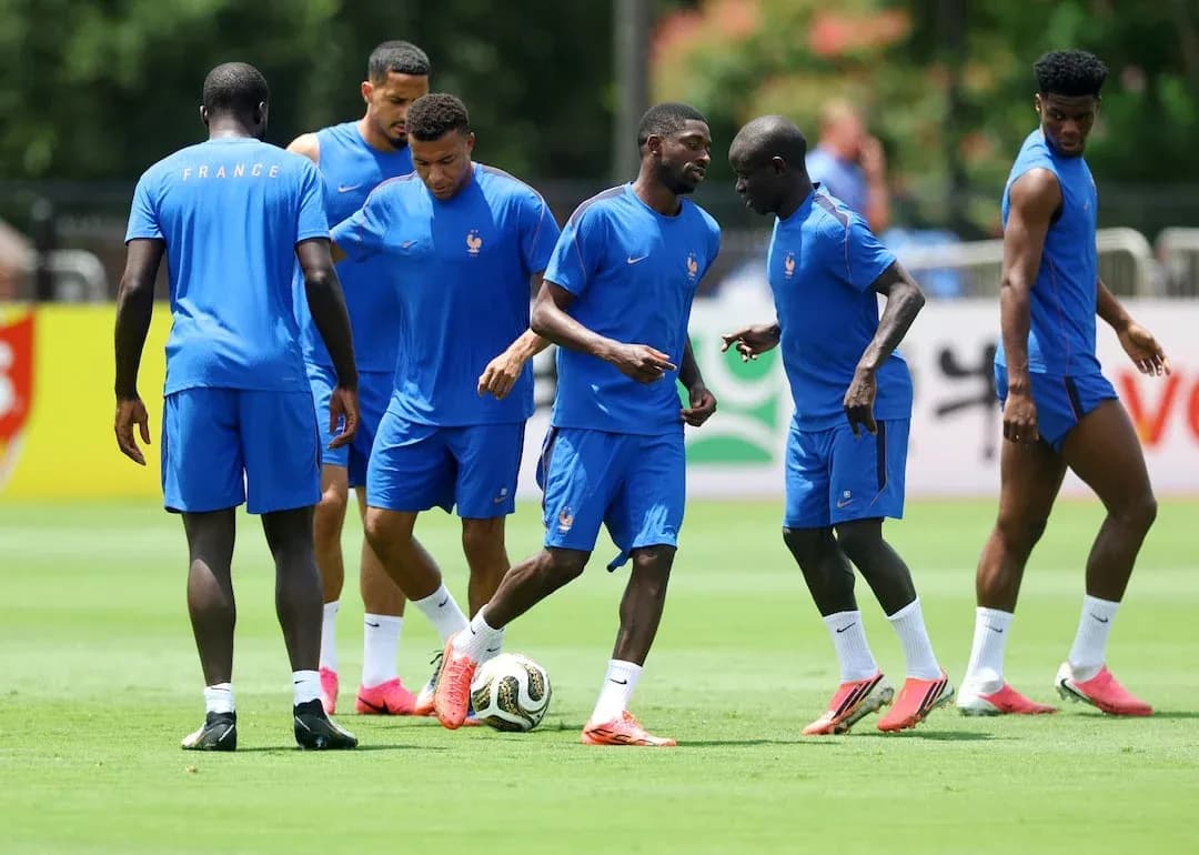 Entraînement de l'équipe de France de football Entraînement de l'équipe de France de football