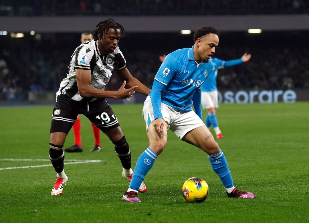 Deux joueurs en action lors du match Deux joueurs en action lors du match
