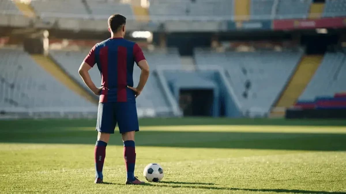 Joueur de football prêt à tirer un penalty Joueur de football prêt à tirer un penalty