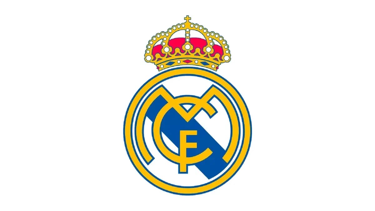 Logo du Real Madrid avec couronne royale Logo du Real Madrid avec couronne royale