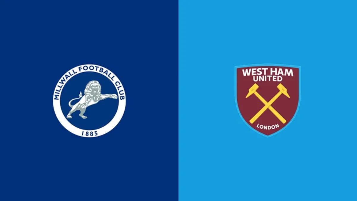Logos de Millwall et West Ham United Logos de Millwall et West Ham United