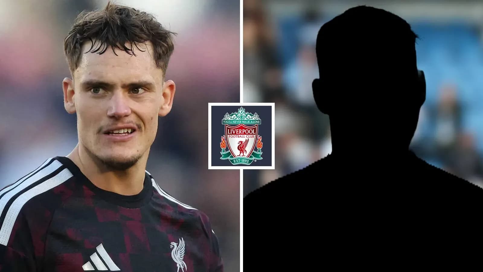 Joueur de Liverpool avec logo du club Joueur de Liverpool avec logo du club