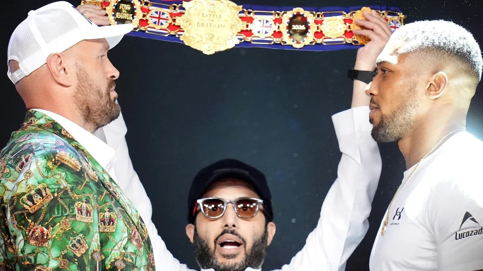 Tyson Fury and Anthony Joshua facing off for title Tyson Fury and Anthony Joshua facing off for title
