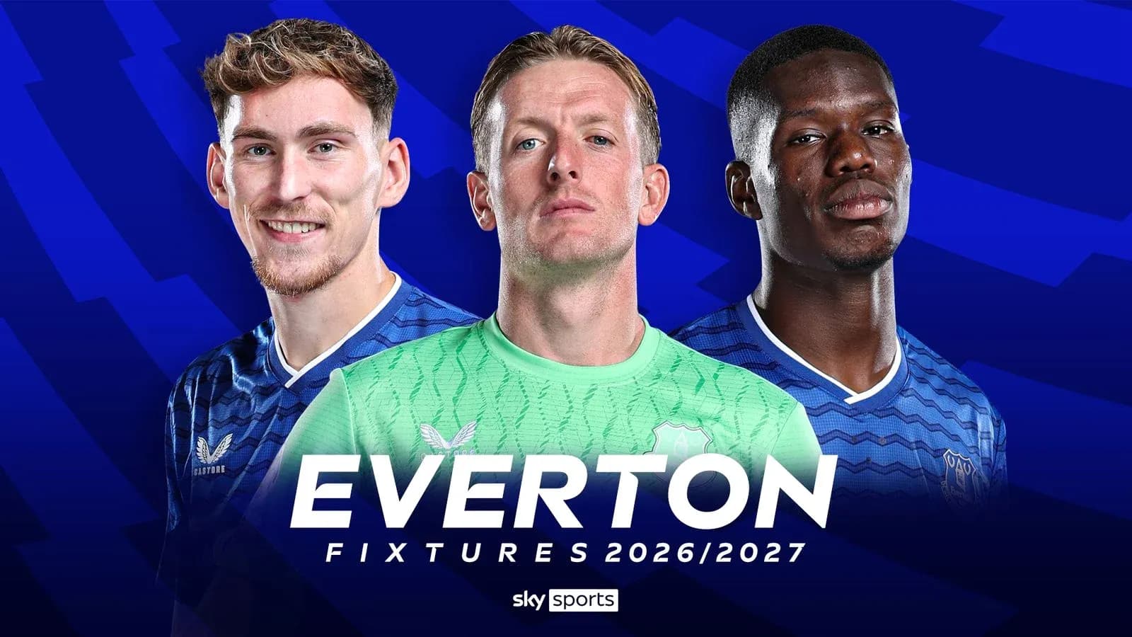 Joueurs d'Everton avec logo et calendrier 2026/2027 Joueurs d'Everton avec logo et calendrier 2026/2027