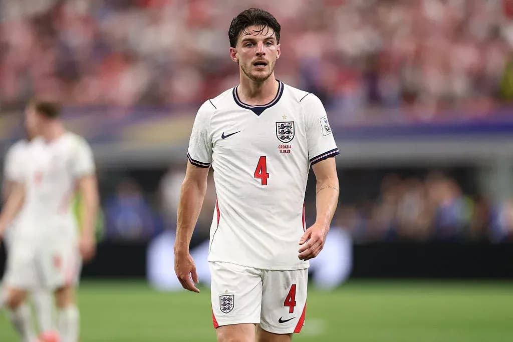Joueur anglais en action pendant un match Joueur anglais en action pendant un match