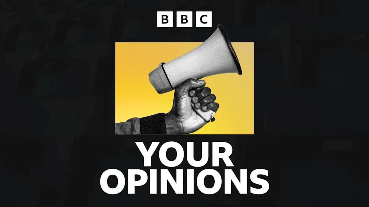 Main logo with a hand holding a megaphone Main logo with a hand holding a megaphone