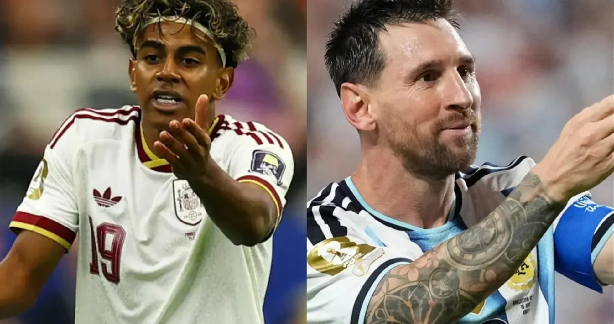 Joueurs espagnols et argentins lors du match Joueurs espagnols et argentins lors du match