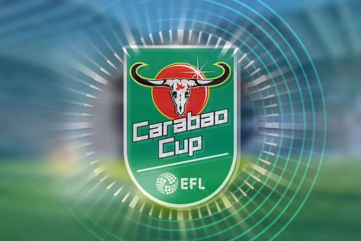 Logo du Carabao Cup avec effets graphiques Logo du Carabao Cup avec effets graphiques