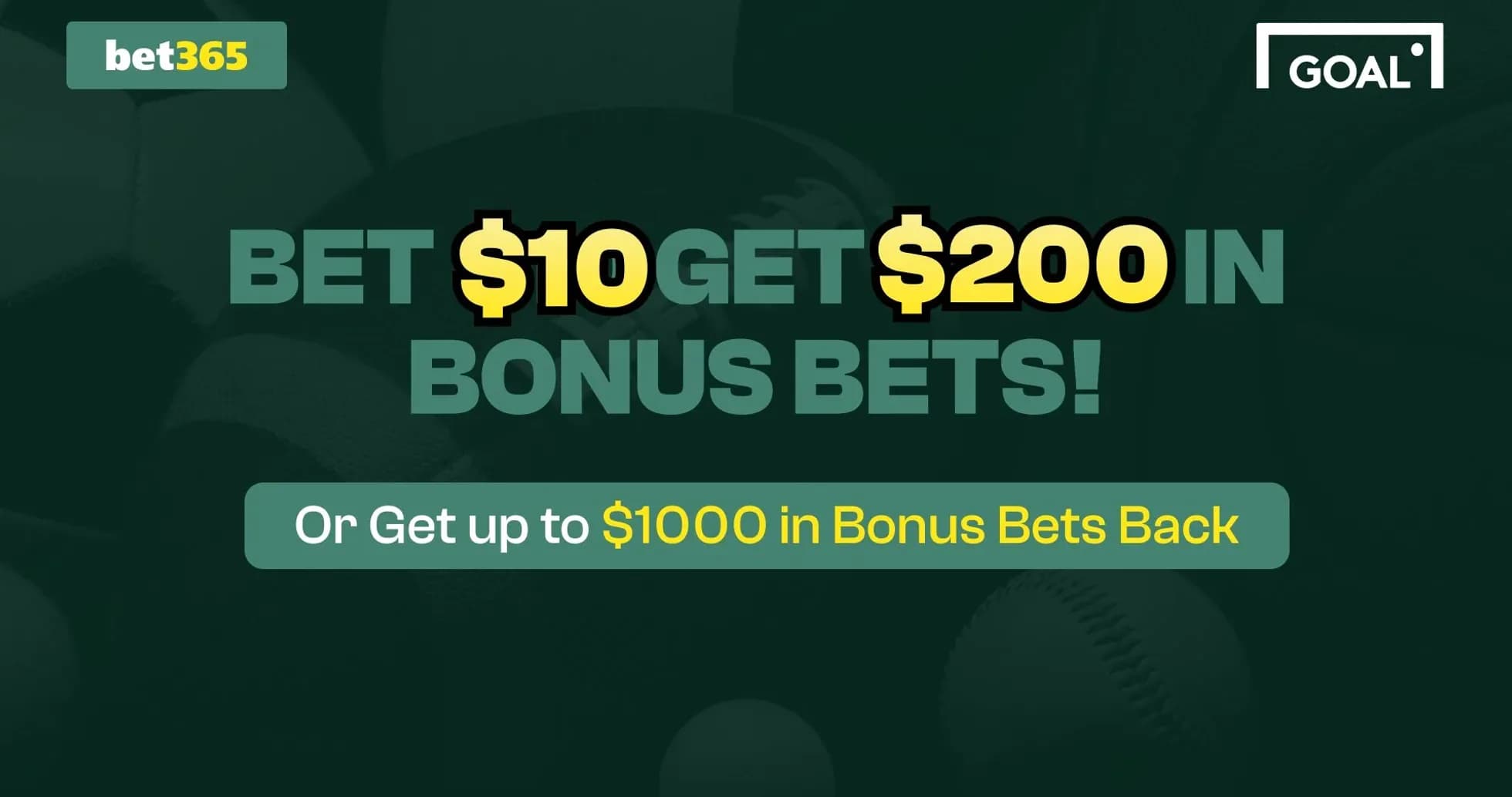 Promotion for bonus bets from bet365 Promotion for bonus bets from bet365