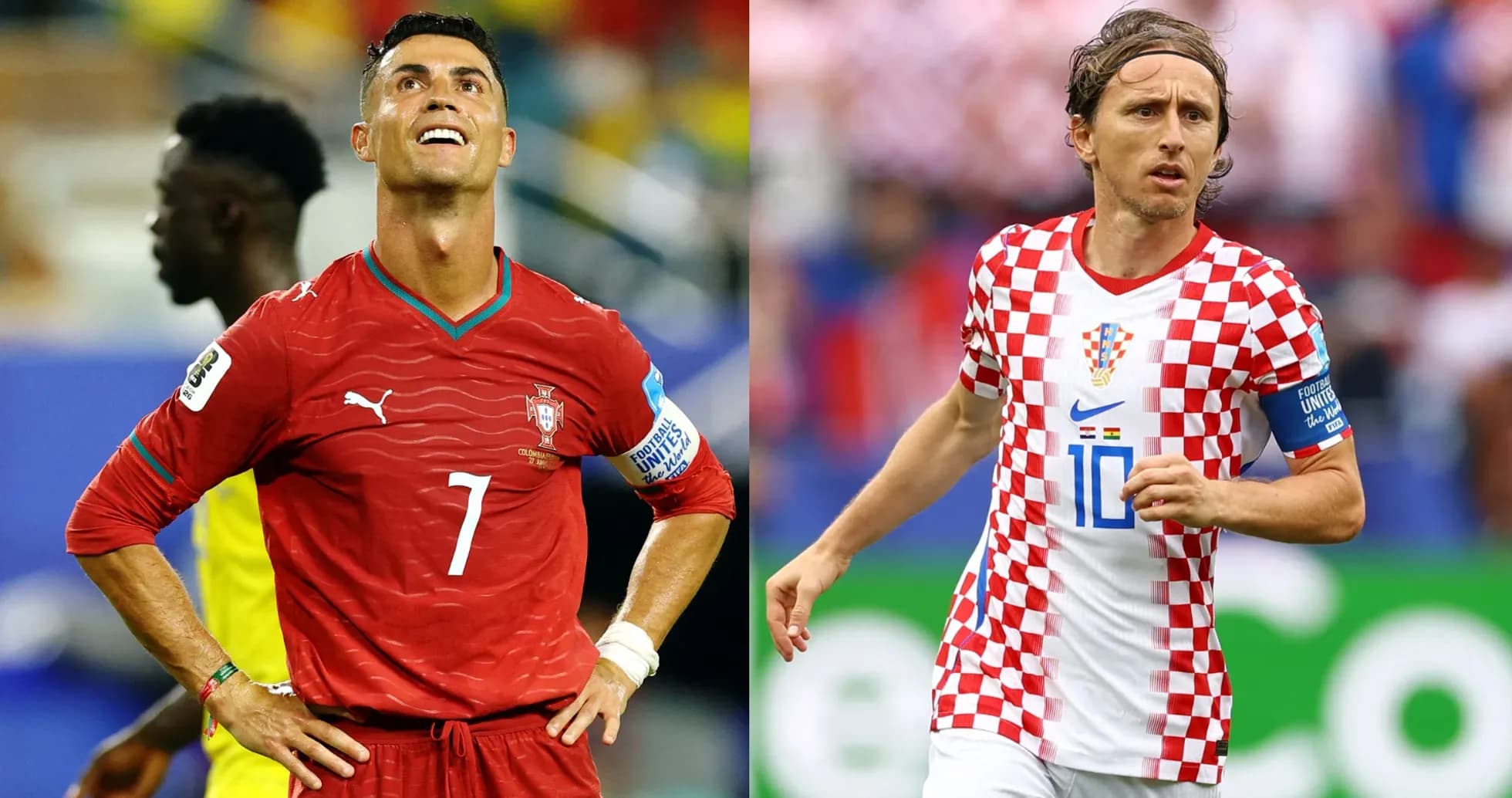Cristiano Ronaldo et Luka Modric en match Cristiano Ronaldo et Luka Modric en match