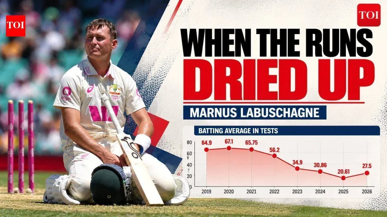 Marnus Labuschagne assis avec sa batte sur le terrain Marnus Labuschagne assis avec sa batte sur le terrain