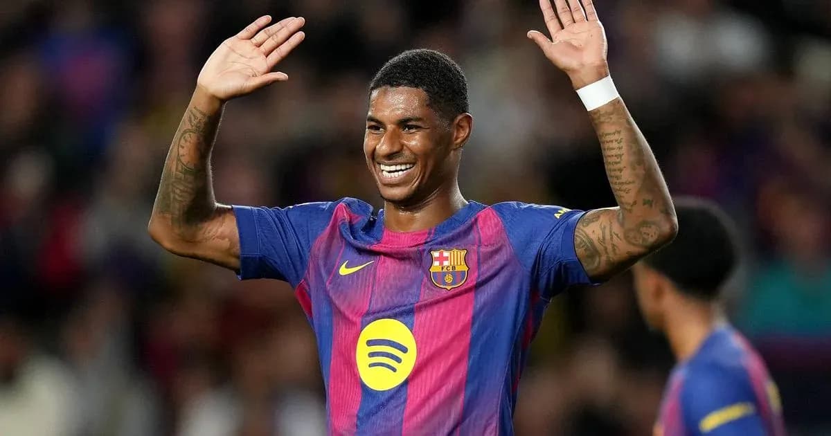 Joueur du FC Barcelone saluant le public Joueur du FC Barcelone saluant le public