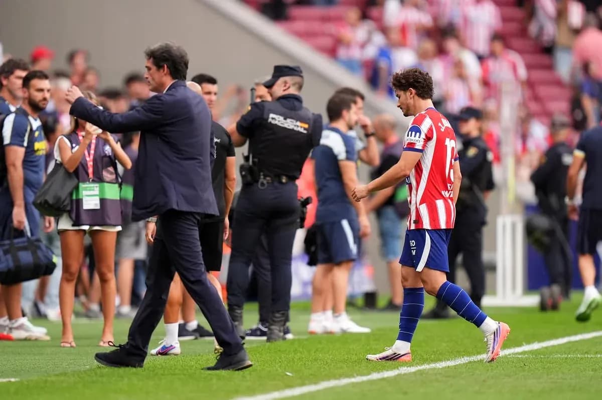 Joueur quittant le terrain après le match Joueur quittant le terrain après le match