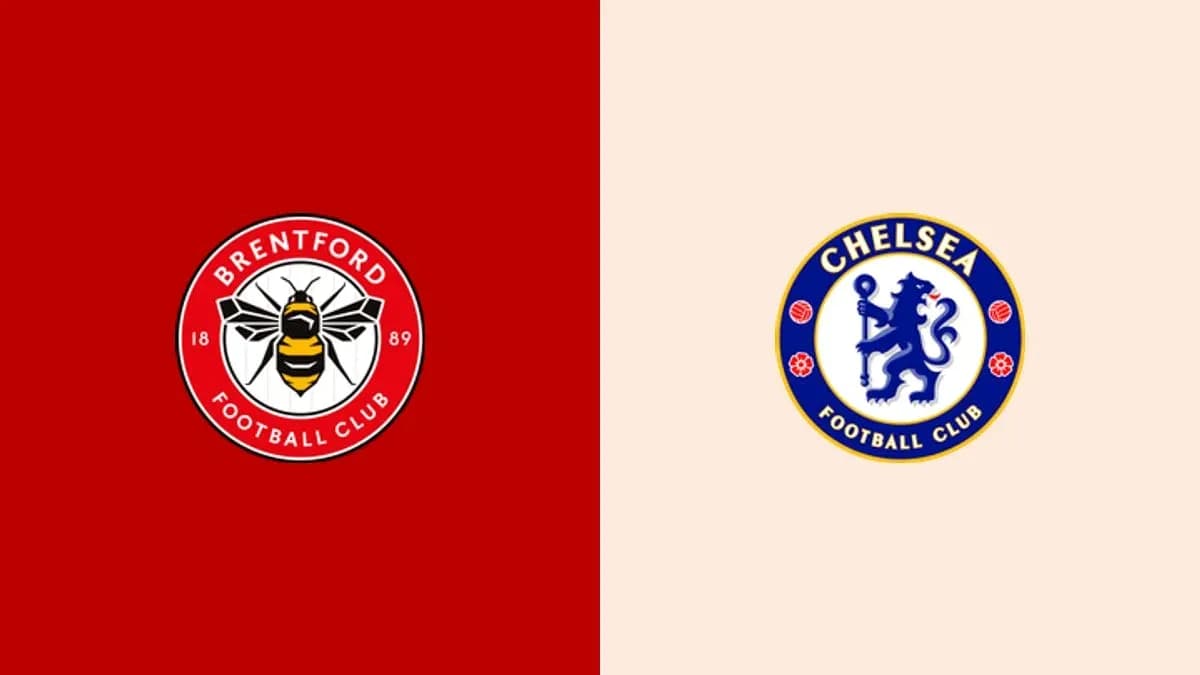 Logos de Brentford et Chelsea Football Club Logos de Brentford et Chelsea Football Club