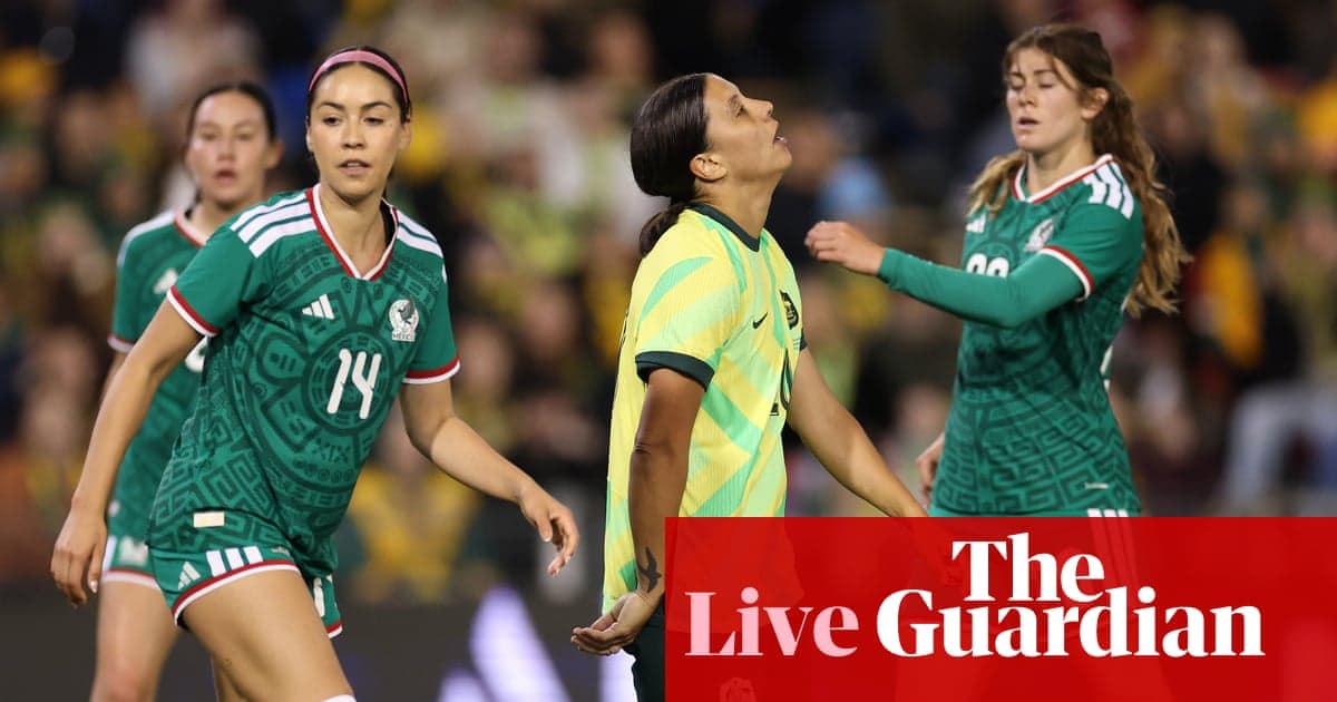 Joueuses mexicaines et australiennes lors d'un match Joueuses mexicaines et australiennes lors d'un match